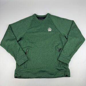 Alaskan Hardgear AKHG Mens Size S Blue Lake Crew Pullover Sweatshirt Green